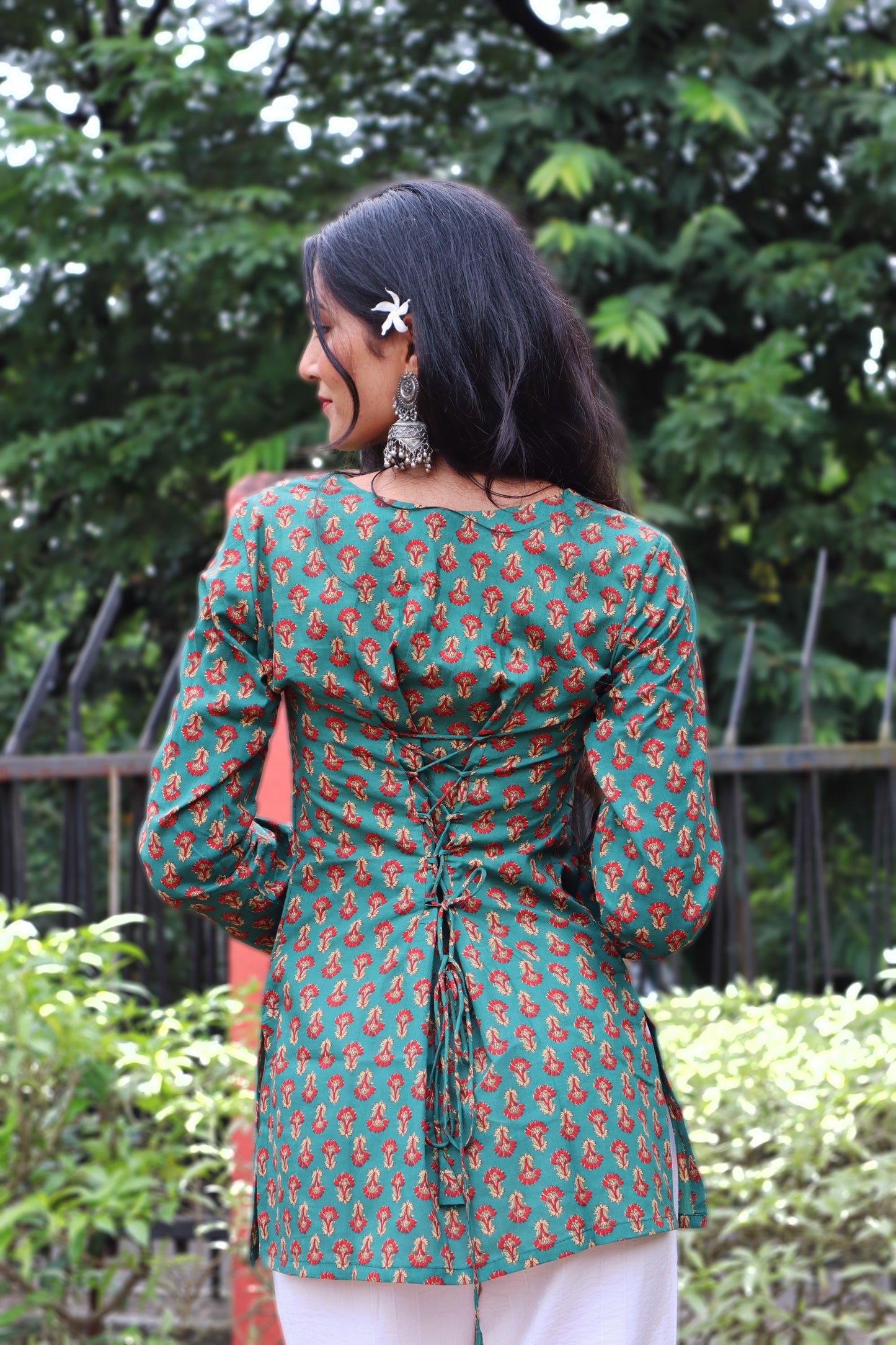Masakali - Full Sleeves Corset Back
