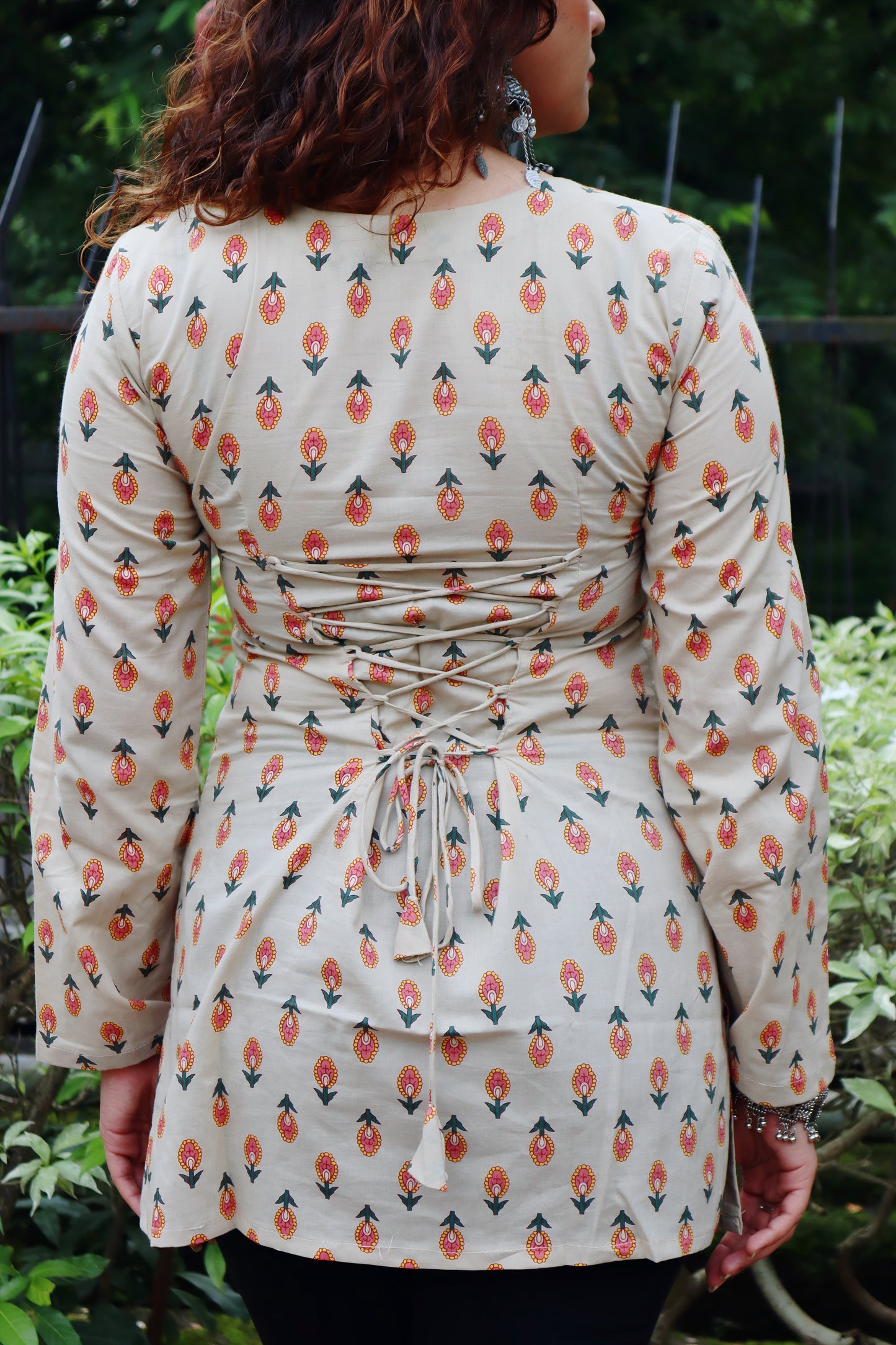 Masakali - Full Sleeves Corset Back