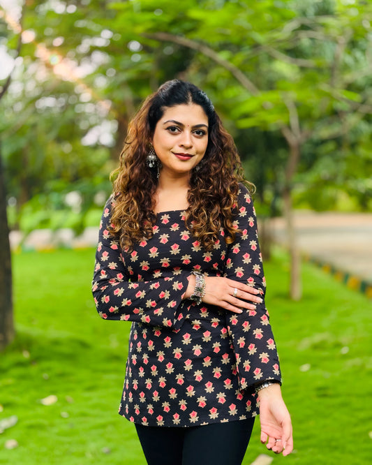 Masakali - Full Sleeves Corset Back