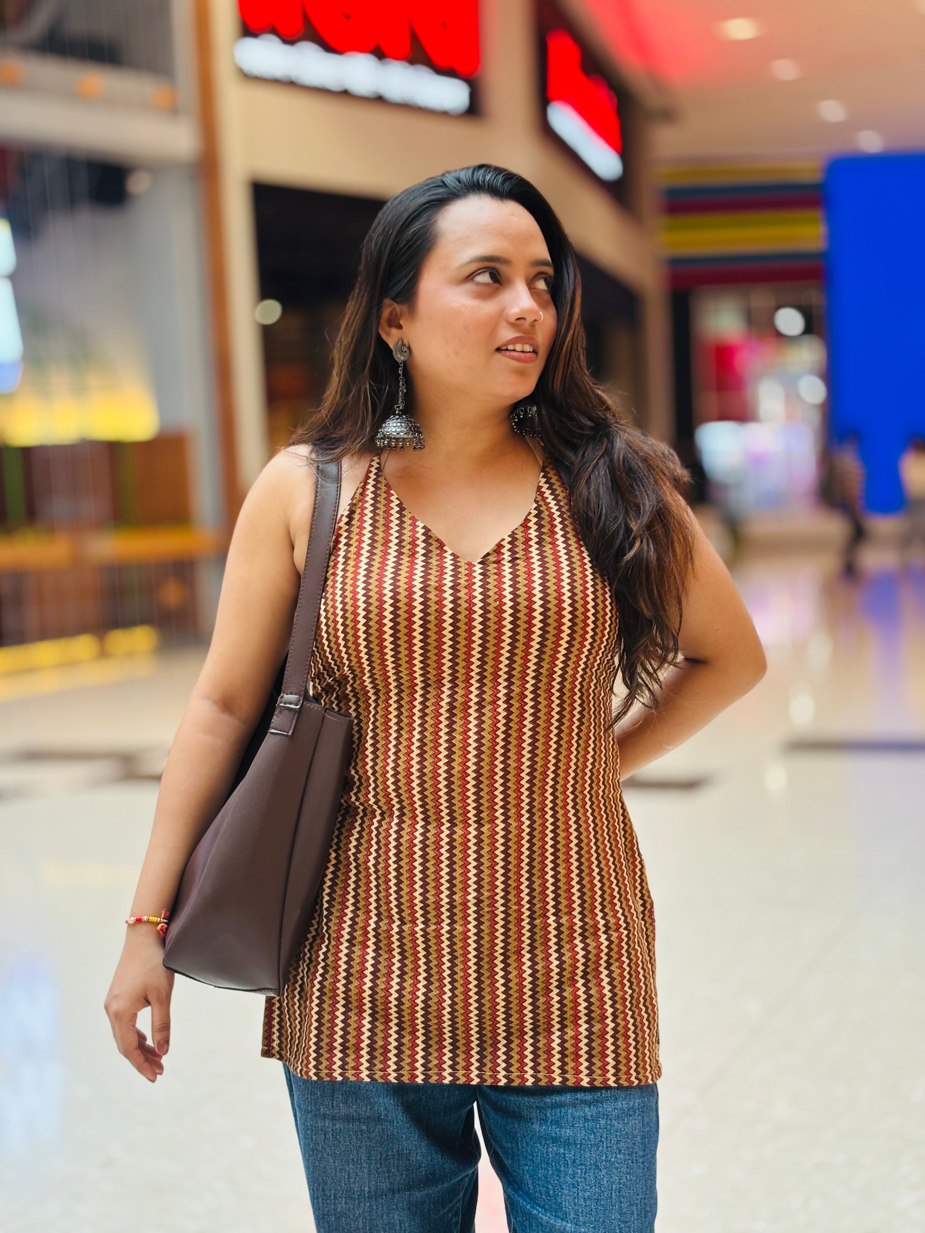 Halter Neck Kurti