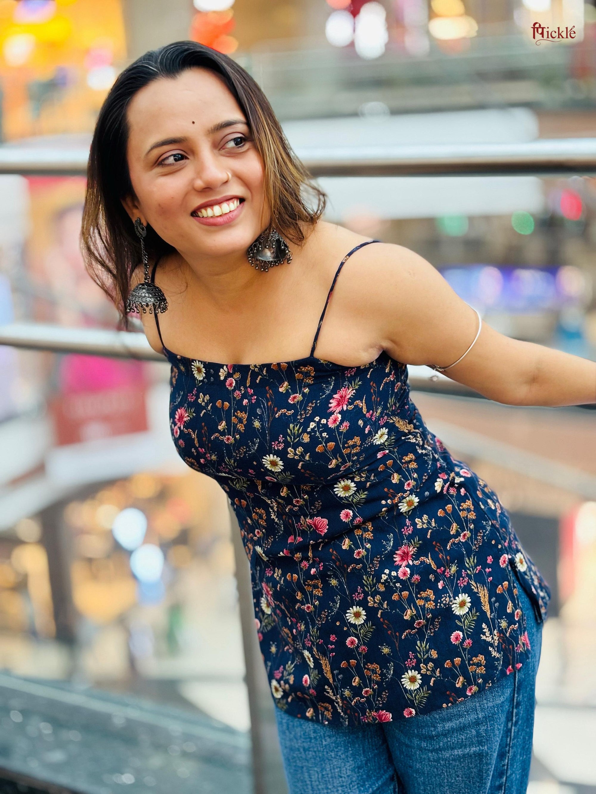 Roop Corset Back Short Kurti – Code 1