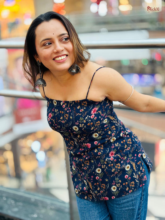 Roop Corset Back Short Kurti – Code 1